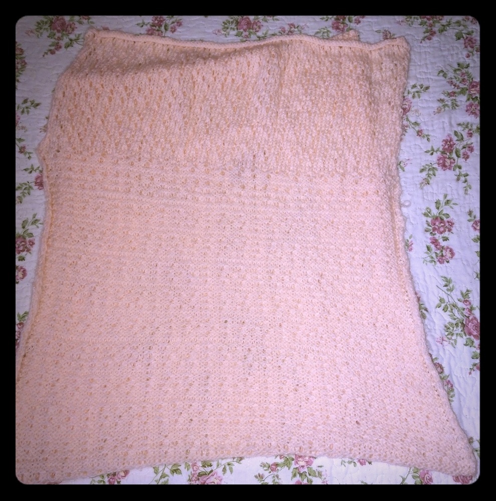 Handmade baby blanket